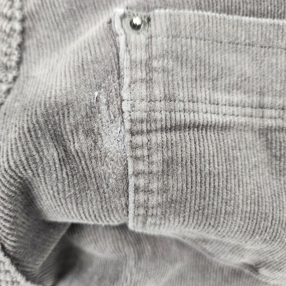 Patagonia Fitted Corduroy Pants Women 29x32 Gray Stretch 5 Pocket Cotton READ - Picture 7 of 10